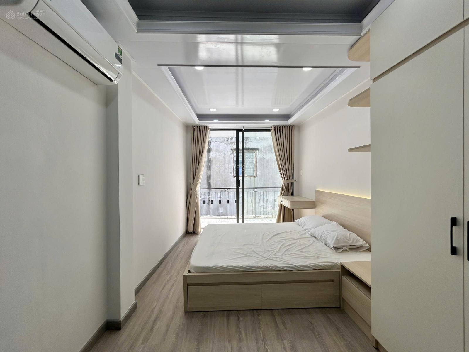 Cho thuê căn hộ 1PN 40m2 bancol | Gần Cầu Ông Lãnh, Chợ Bến Thành Q1, đầy đủ tiện nghi,LH tư vấn