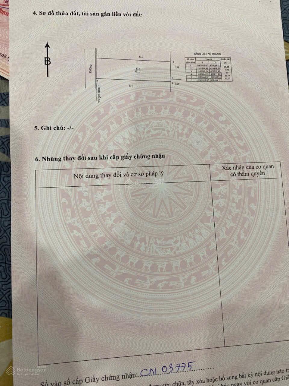 Bán đất Bưng Riềng DT: 351m2 có 80m2 thổ cư ngang 10mx35m cách chợ 500m, cách biển Hồ Cốc 5km