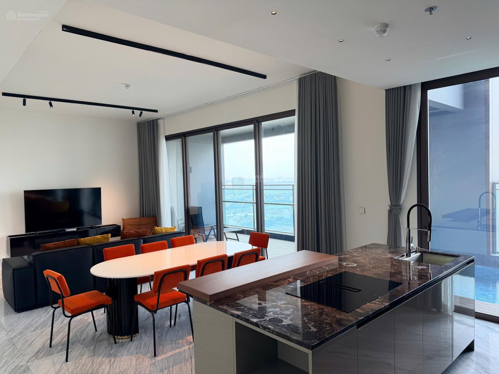 Cho thuê căn hộ DEFINE giá tốt 4PN6WC 325m2 hồ bơi riêng, thang máy riêng 145 triệu/tháng