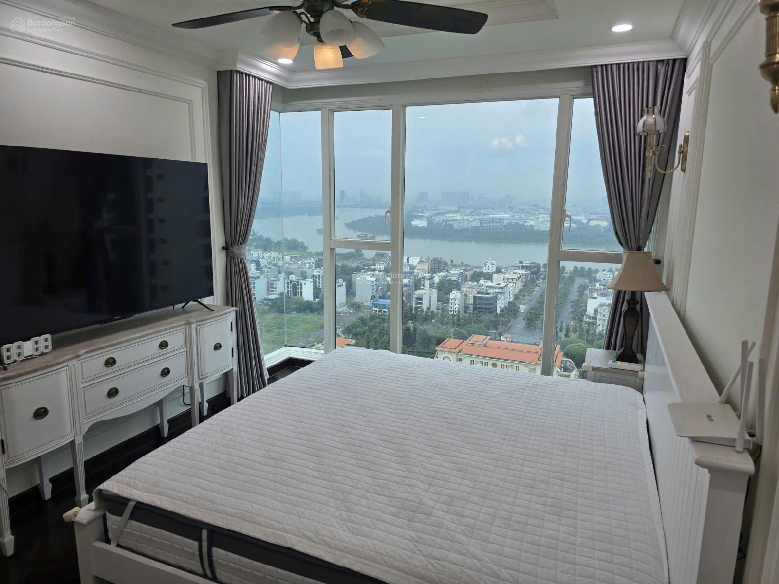 Cho Thuê Căn Hộ 4PN 218m2 View Sông Sài Gòn Full Nội Thất Cao Cấp Tại Feliz en Vista