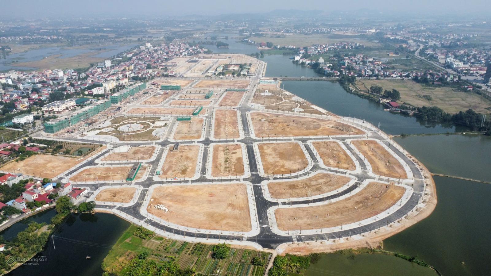 Việt Yên Rieverside cần mở bán 85-100-300 m2 view chung cư cao tầng sổ đỏ từng lô