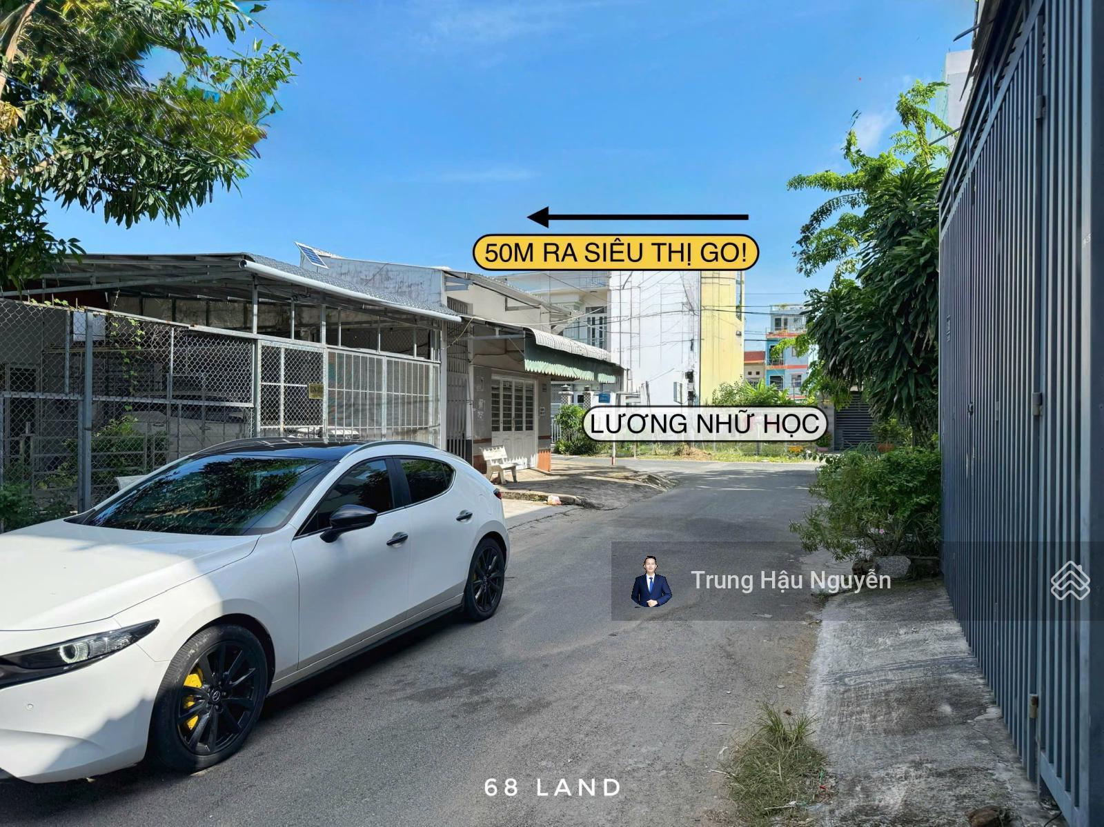 Đất Phùng Khắc Khoan kế Siêu thị Go, đầy đủ Tiện ích, lộ 4m lề 2m, 5x2 full thổ cư, Đông Bắc, SHR.