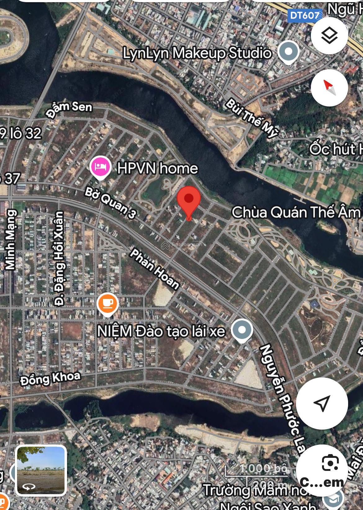 Bán lô đầm sen b2.130 nằm liền kề hồ và công viên, gần sông siêu đẹp.