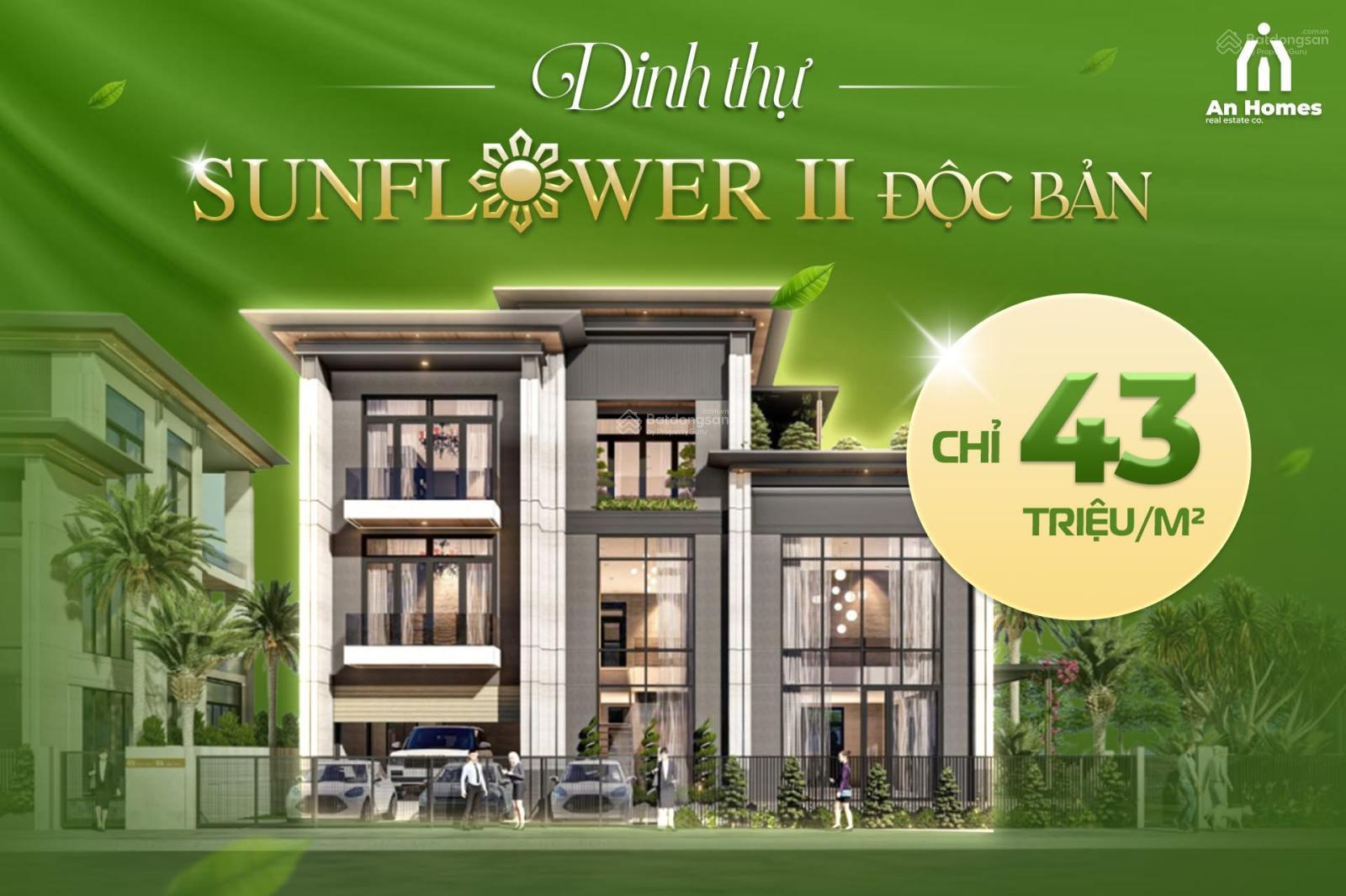Biệt thự đơn lập Sunflower Thành phố Mới Bình Dương - chỉ 18tỷ TT kéo dài 2 năm, 55% nhận nhà