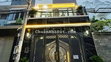 Nhà phố 4 tầng đẹp lung linh tặng full nội thất đường xe hơi khu nhà đồng bộ thị trấn Nhà Bè
