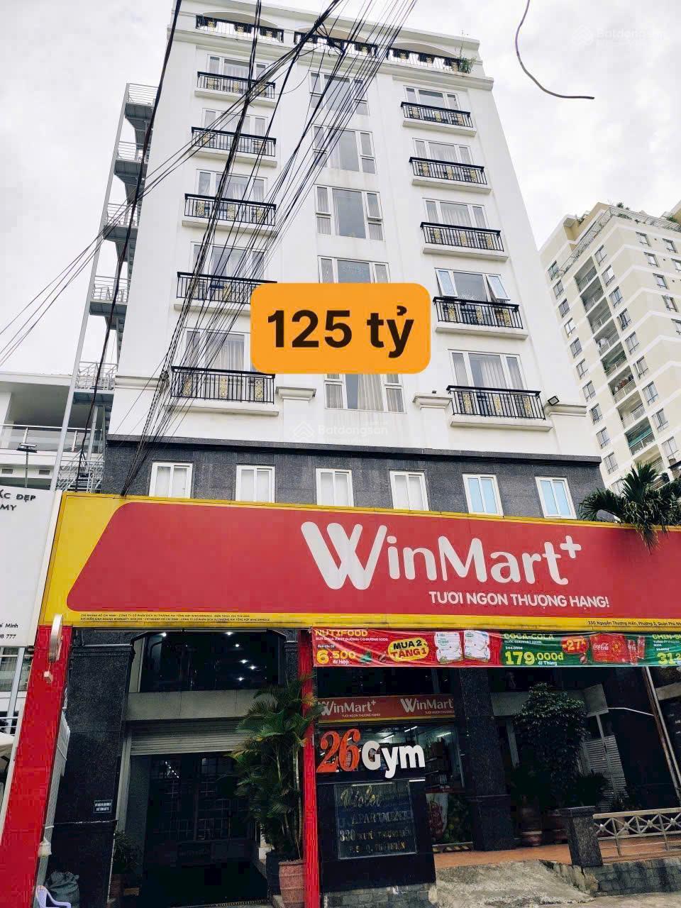 Bán tòa nhà CHDV 330 Nguyễn Thượng Hiền hầm 9 tầng, DT (15x22m) HĐT 500Tr/th, giá 125 tỷ TL Bán tòa nhà CHDV 330 Nguyễn Thượng Hiền hầm 9 tầng, DT (15x22m) HĐT 500Tr/th, giá 125 tỷ TL