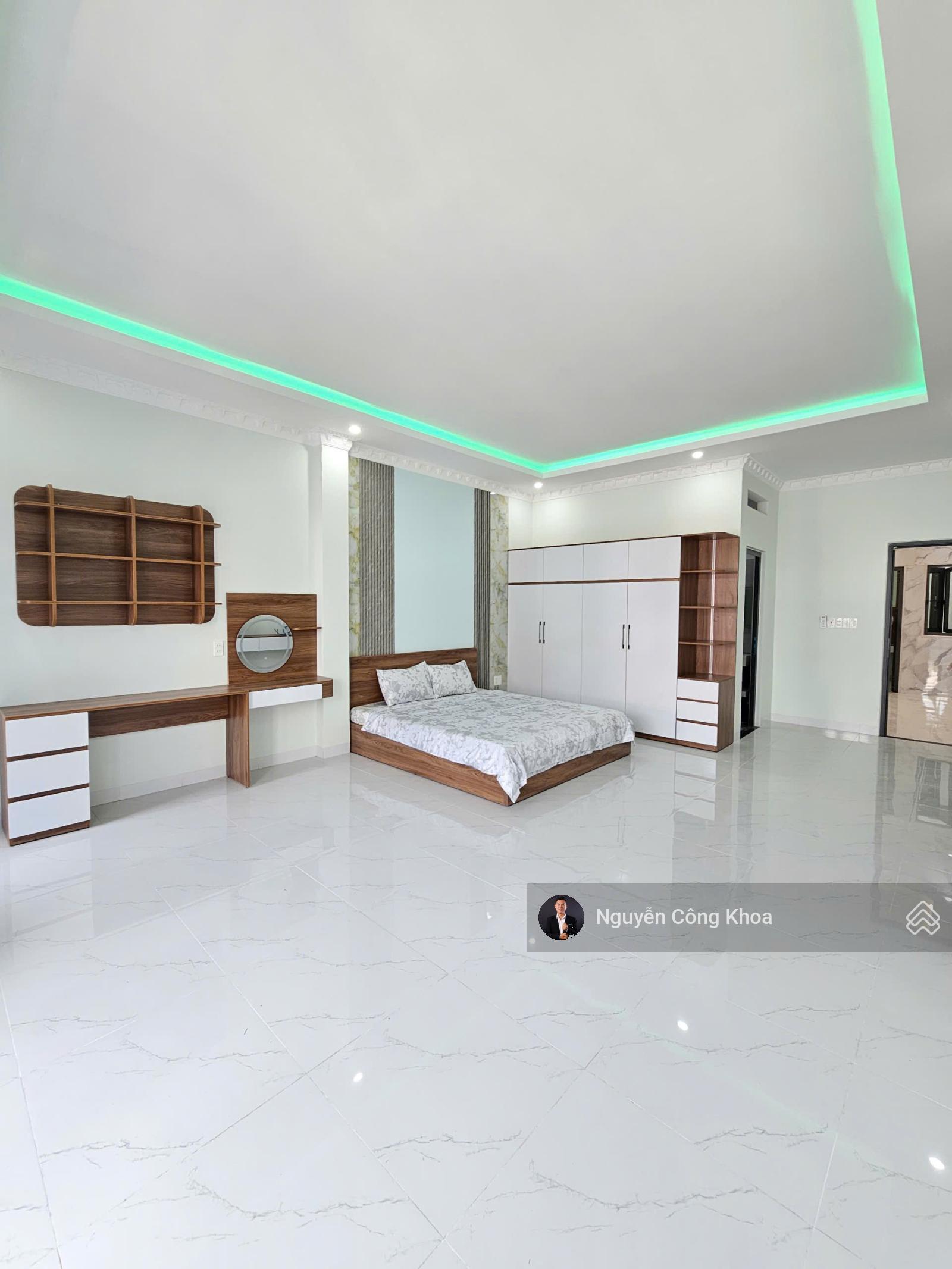 Bán nhà đúc 3 tấm 91,5m2, phòng ngủ dưới, full nội thất, hoàn công, P.An Phú, Tp.Thuận An