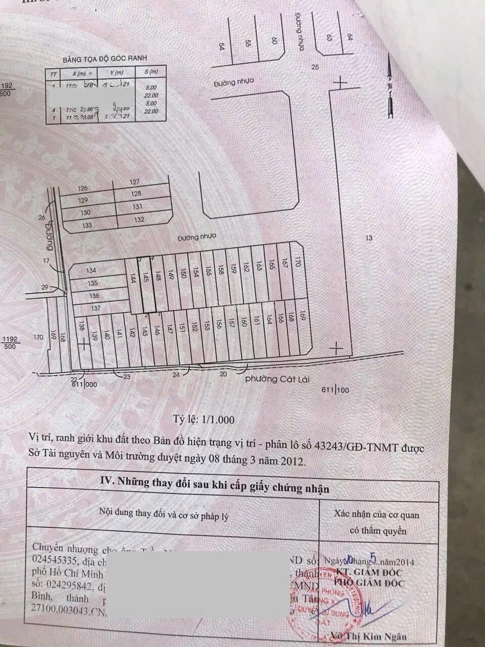 Đất 110m (5x22) KDC Lê Văn Thịnh, Q2 (11tỷ99) Đất 110m (5x22) KDC Lê Văn Thịnh, Q2 (11tỷ99)