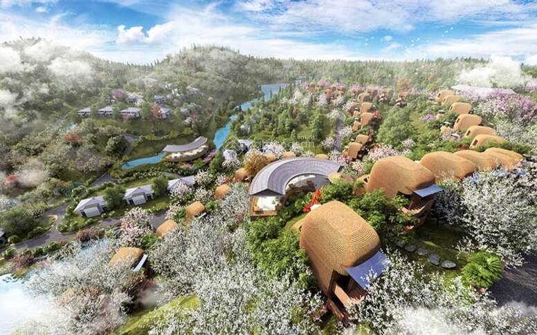 bán đất cổng dự án SAKANA dự án du lịch tiềm năng bậc nhất hòa bình chỉ hơn 700 trieu/lô