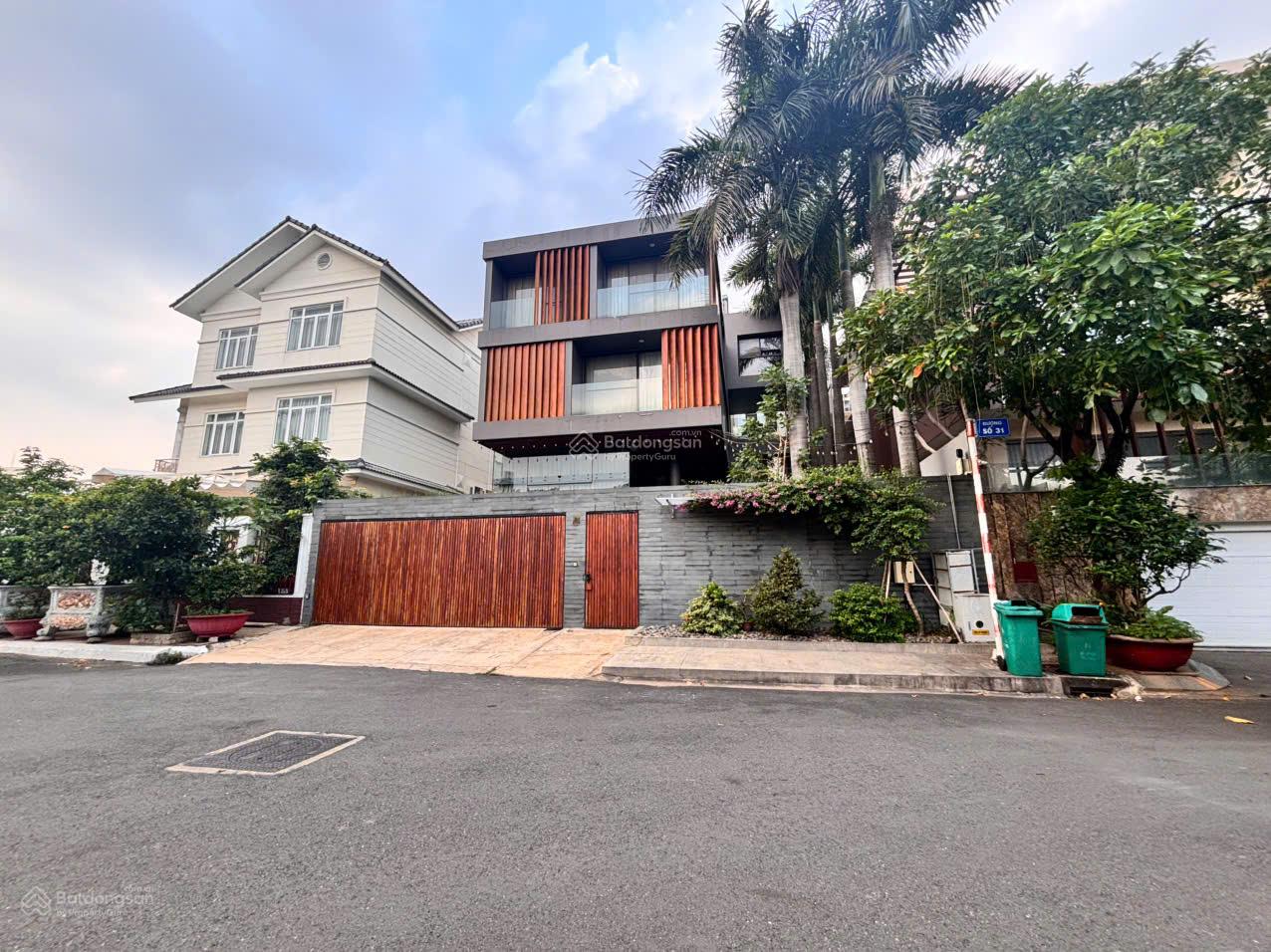 BÁN BIỆT THỰ BÁT NÀN, THẠNH MỸ LỢI, THỦ ĐỨC - DT 15x18M - HẦM 3 TẦNG - GIÁ 52 TỶ