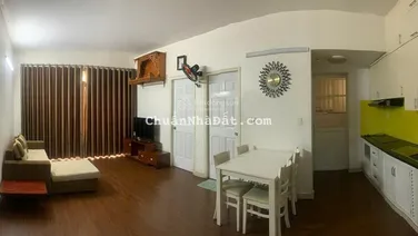 Cho thuê Bình Khánh 51m2 1PN 1WC căn góc view ngoài full NT đẹp tại An Khánh Q2 HCM, giá 8 triệu TL