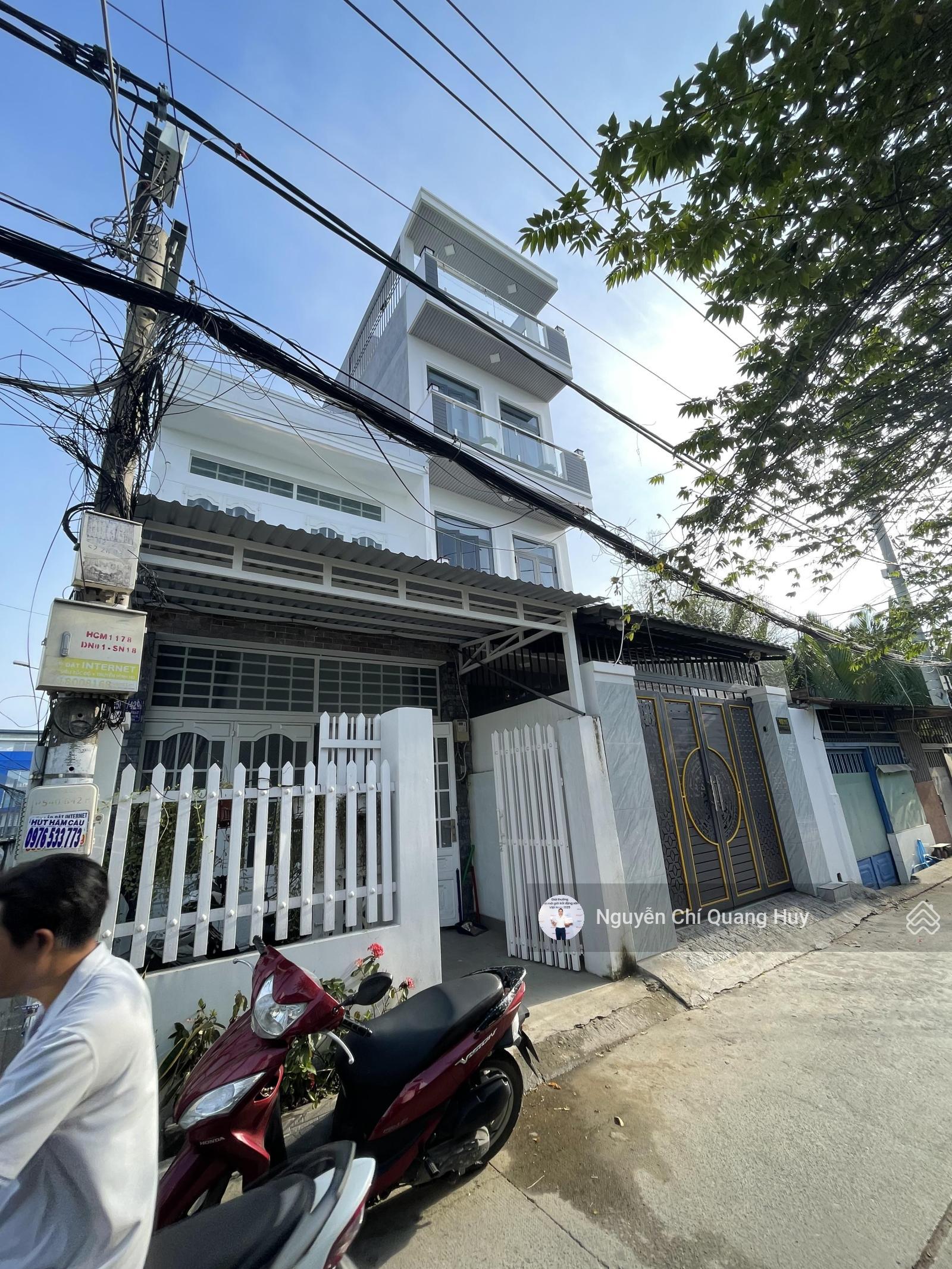 Nhà phố hiện đại đường thông 6m 2581 Huỳnh Tấn Phát gần KDC Anh Tuấn - 4x12,5m sổ hồng Giá 4,8 tỷ