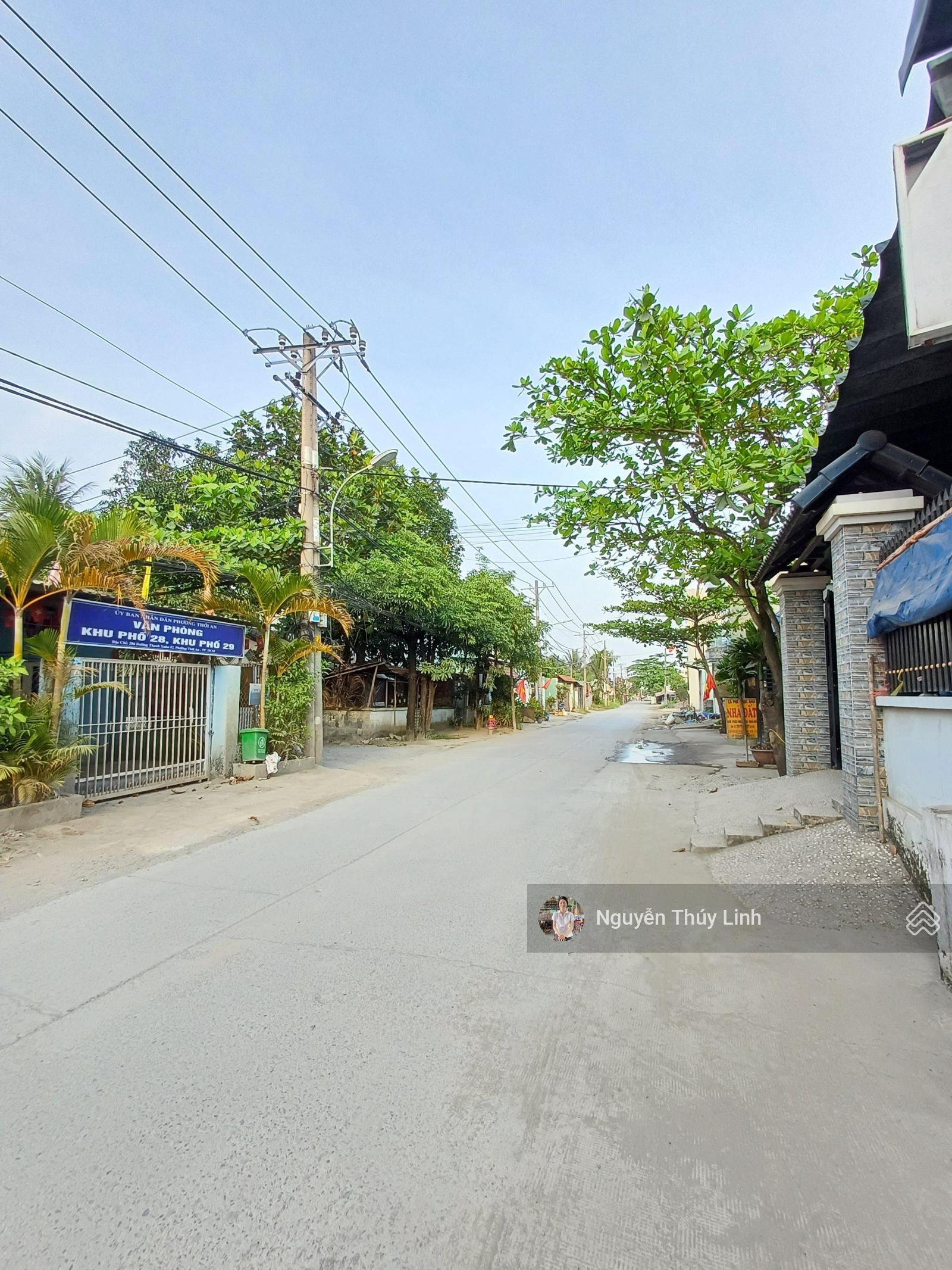 2.85 tỷ - 53.7m2 đất thổ cư TX52 phường Thạnh xuân - Quận 12 (gần bến xe buýt Thạnh Xuân) - có 2 lô