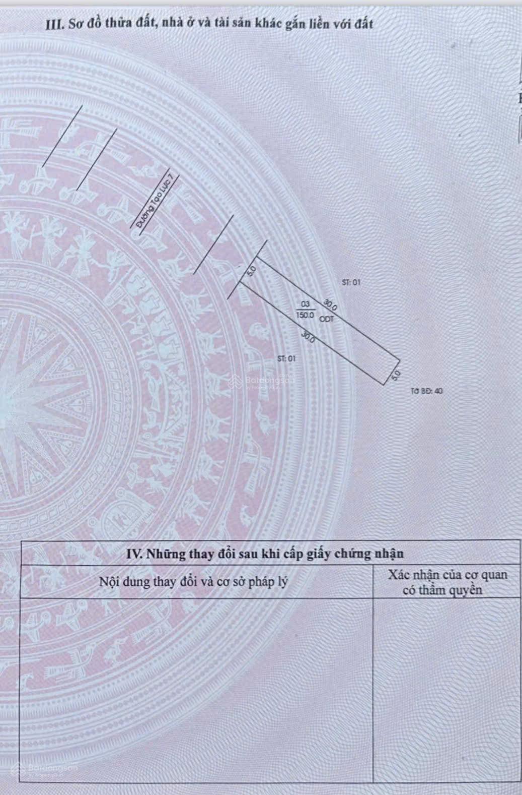 Bán đất mặt tiền Huỳnh Văn Luỹ thành phố mới