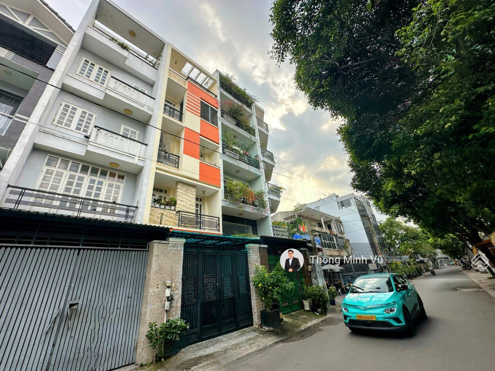 MT đăng cấp khu Hồ Biểu Chánh! Giá chỉ 19,9 tỷ DT: 4 x16.5= 65.5m² - 6 tầng vuông vức (HDT: 40tr)