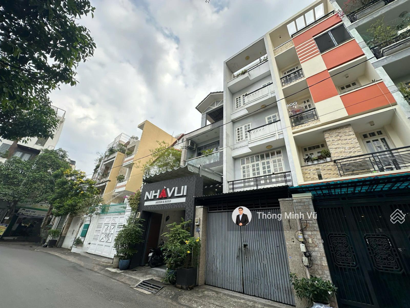 MT đăng cấp khu Hồ Biểu Chánh! Giá chỉ 19,9 tỷ DT: 4 x16.5= 65.5m² - 6 tầng vuông vức (HDT: 40tr)