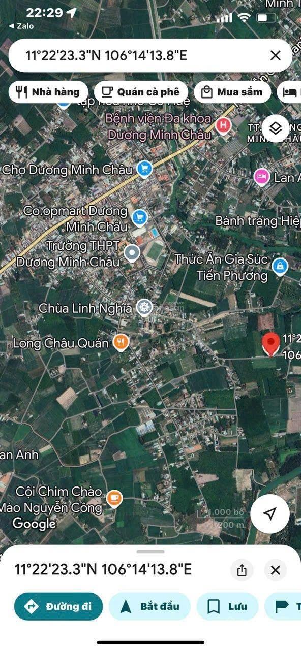 Đất xã Suối Đá _ huyện Dương Minh Châu