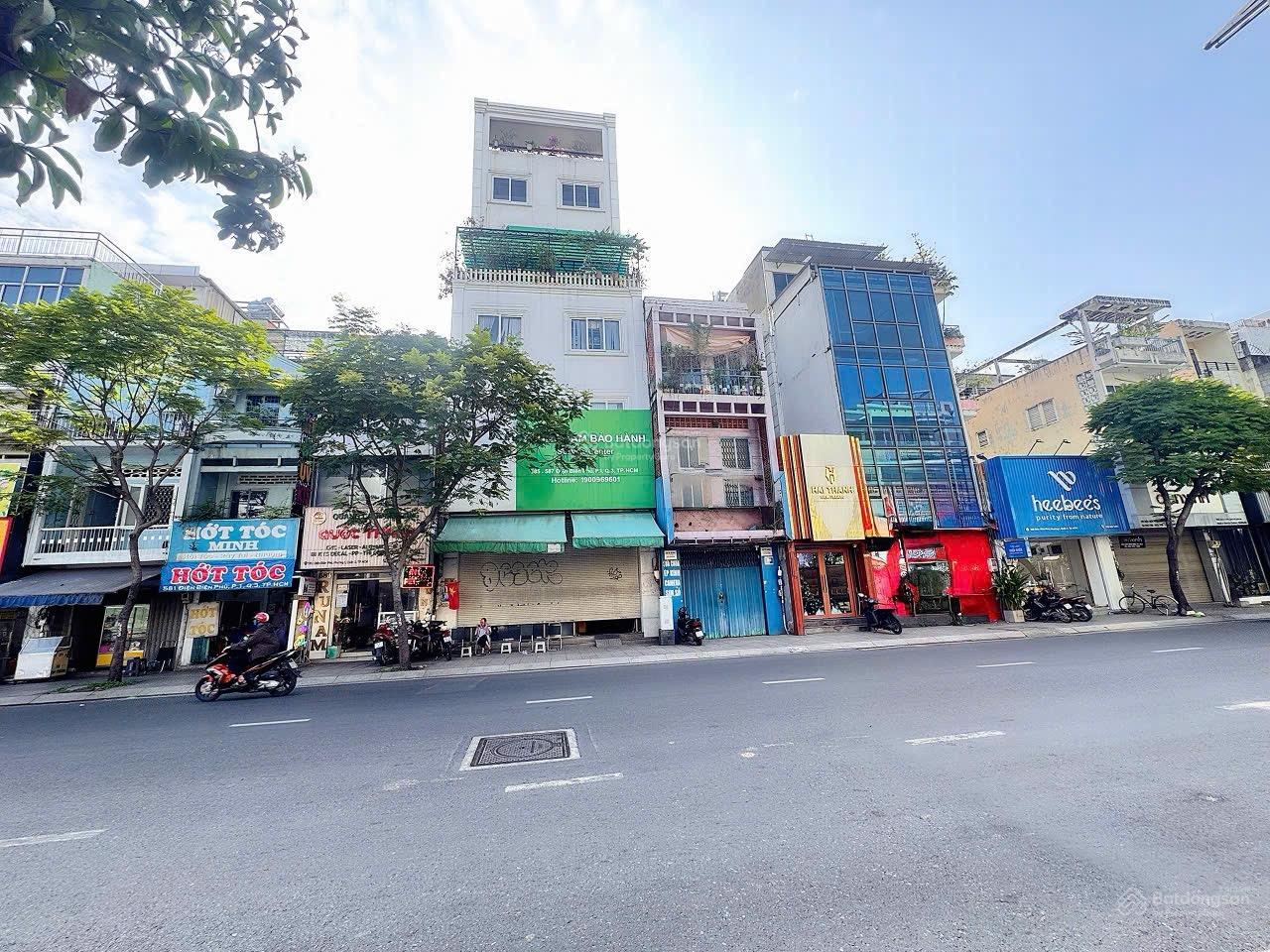 Bán nhà 4 tầng mtkd đ.Điện Biên Phủ, Q.3- dt 66m2- nhà 2 mt trước sau vừa ở vừa cho thuê mb 20tr/th