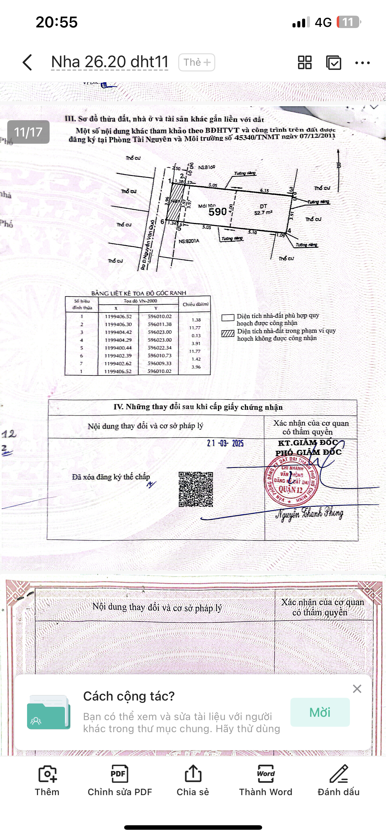 CẦN BÁN NHÀ SHR 4X14M - ĐHT 11 P. ĐÔNG HƯNG THUẬN, Q.12 - 3 TỶ 490 TL Lh 0908 517 ***