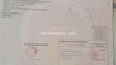 Bán đất tặng nhà hẻm 93 Nguyễn Khuyến, P.Vĩnh Hải, Nha Trang (gần chợ Vĩnh Hải)