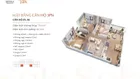 Bán gấp căn 3PN 2WC 76m2 toà G3 (View đường tàu) giá 6,1 tỷ tại Sola Park LH: 0388 596 ***