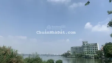 Bán mảnh đất vàng 300m2 mặt phố Vũ Miên, mặt Hồ nhánh của Hồ Tây