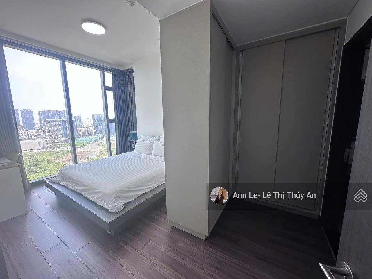 2 phòng ngủ Empire City, 95m2, lầu cao -View trực diện Trung tâm tài chính quận 1.