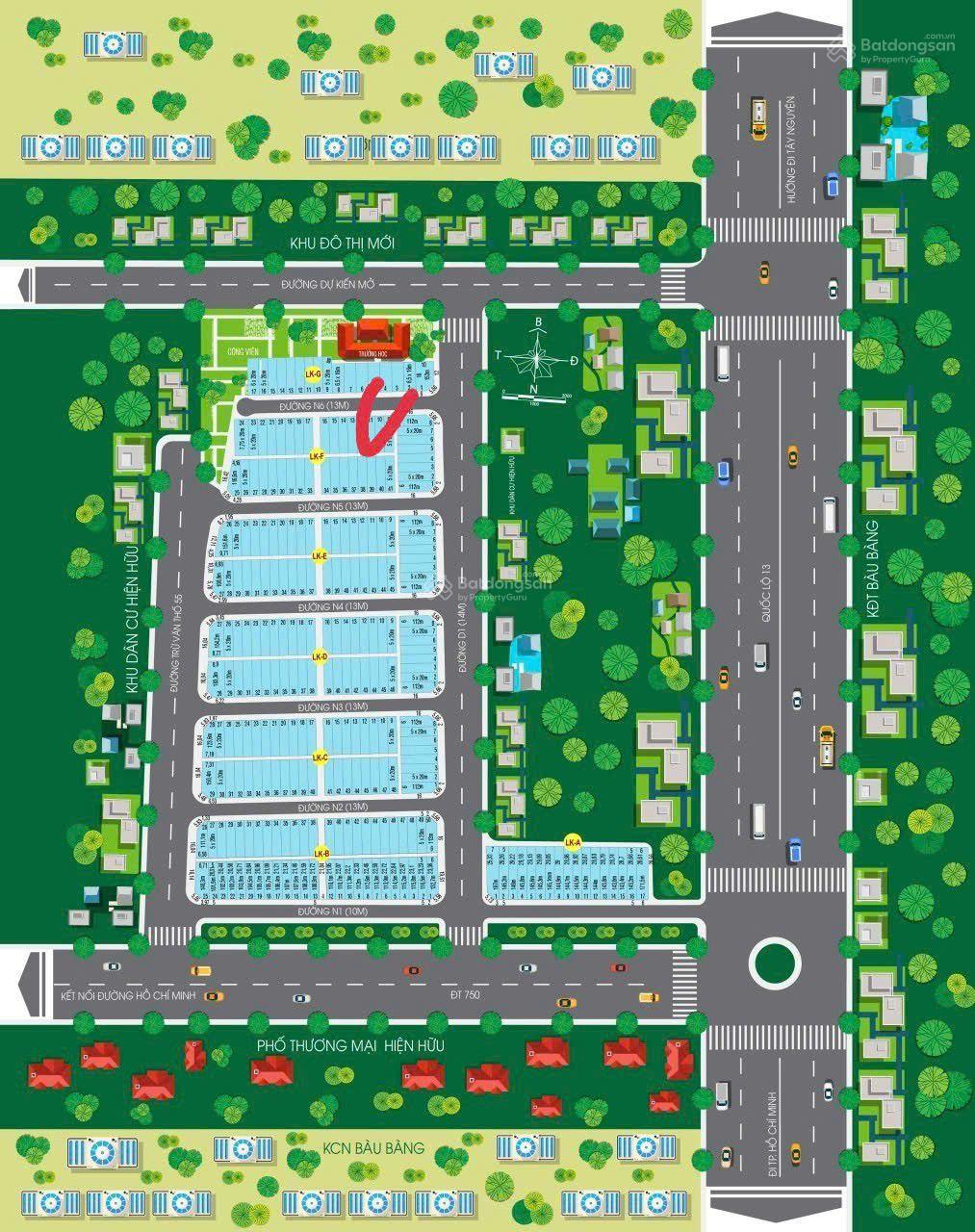 Bán đất Trừ Văn Thố _ Bàu Bàng _ Bình Dương