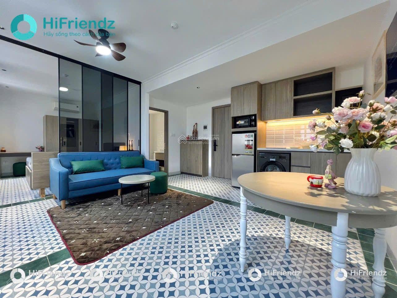 Căn hộ 1 phòng ngủ cao cấp - hiện đại mới toanh ngay ngã tư Hàng Xanh - tiện di chuyển Q1, Q2, Q3