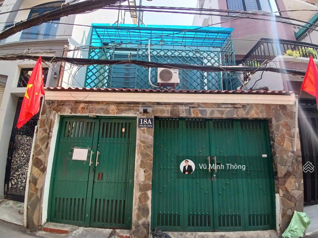 Bán nhà MT 18A Trần Hữu Trang, Phường 11, Phú Nhuận DT 5x12.5m 1 trệt 1 lửng tiện xây mớ