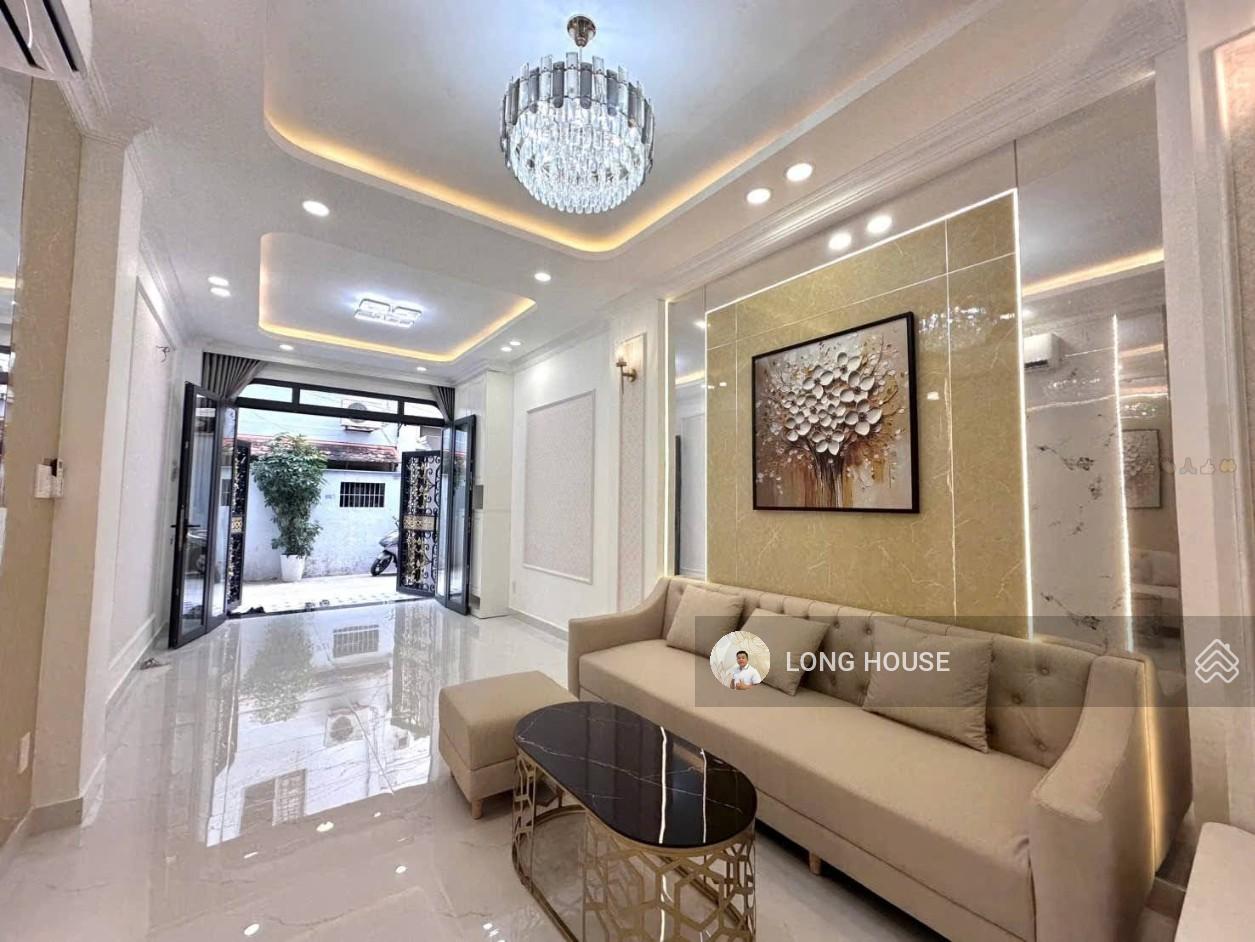 NHÀ MỚI 4 TẦNG, 47m2, 4 PHÒNG NGỦ, HẺM RỘNG RÃI -PHAN XÍCH LONG