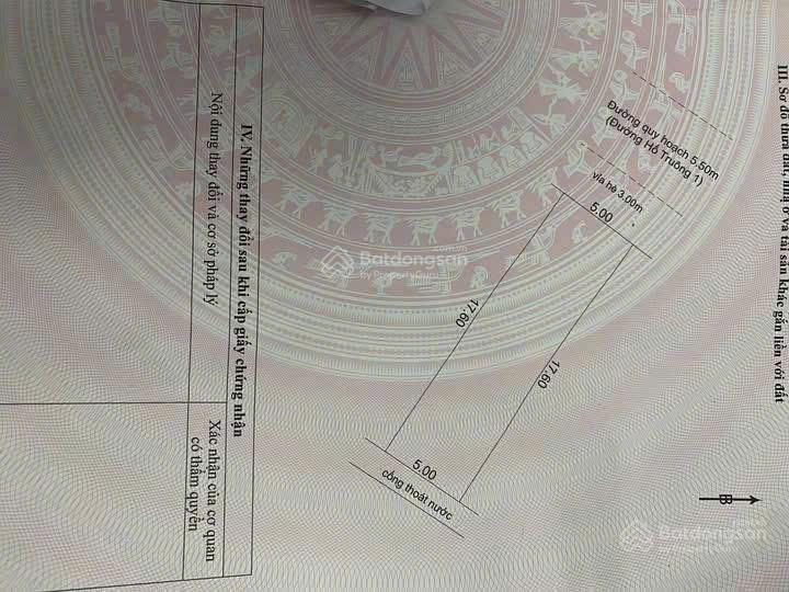 Hàng giá tốt Đất Mặt tiền Hố Truông 1, Ngay sát chợ Trần Đình Tri, Cách biển chỉ 200m