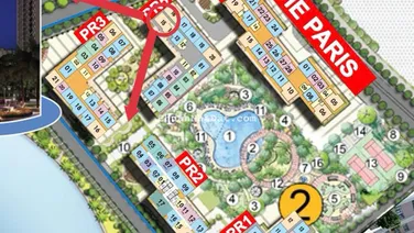 Bán CH 3PN, 84m2 giá siêu hời tại The Paris - Vinhomes Ocean Park, Gia Lâm