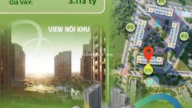 Bán căn 1N+ tầng trung đẹp rẻ nhất thị trường, giá chỉ 60tr/m2