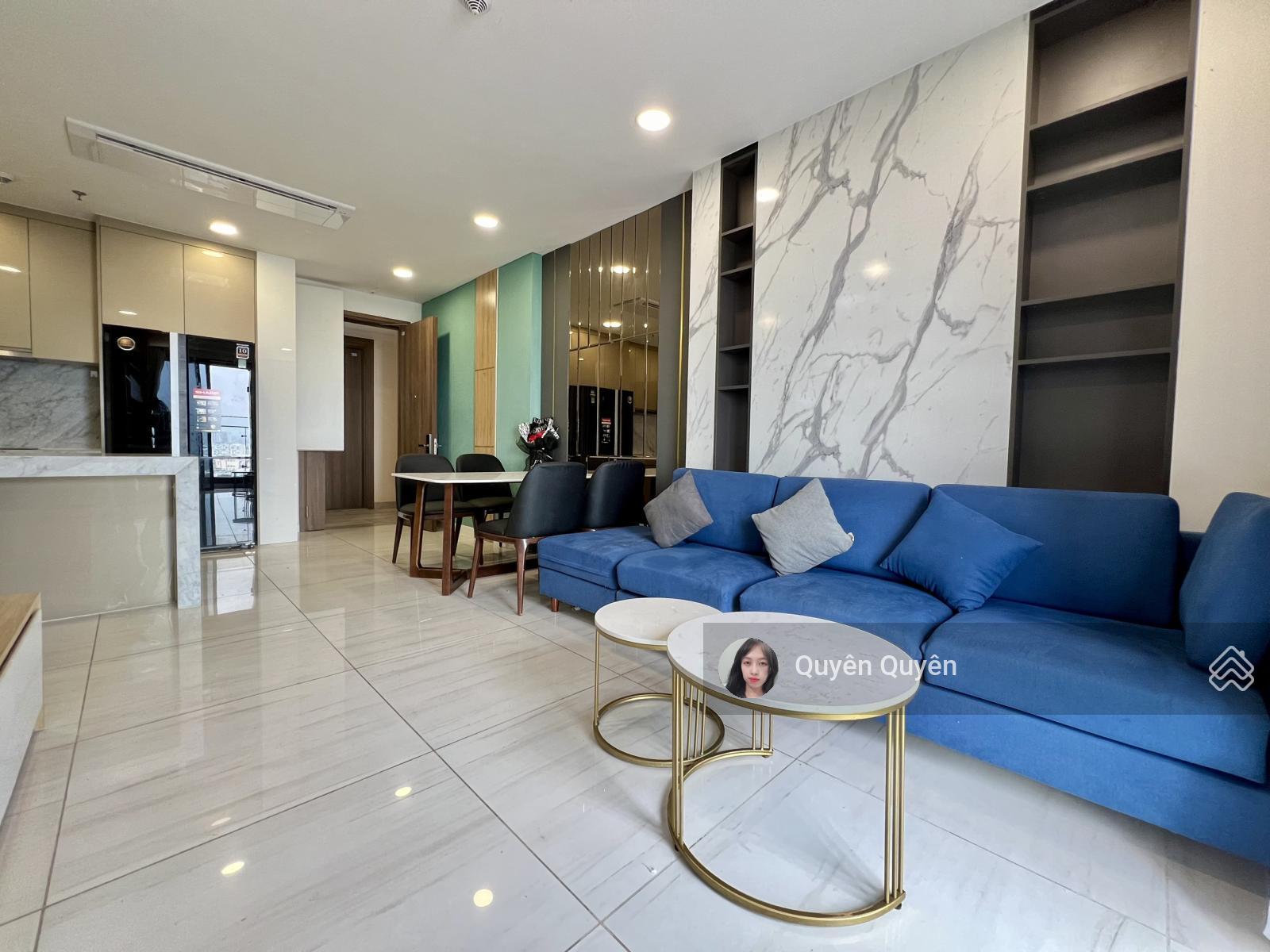 KingDom Q10 - cho thuê 2PN2WC full 22 triệu 78m2 căn góc, xách vali ở ngay, view rất thoáng