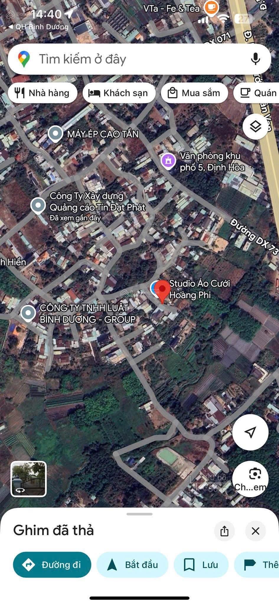 1.59 Tỷ_ĐẤT ĐỊNH HÒA-THỦ DẦU MỘT-ĐƯỜNG Ô TÔ-Gần Trường mầm non Chồi Xanh,Trường THCS Định Hòa