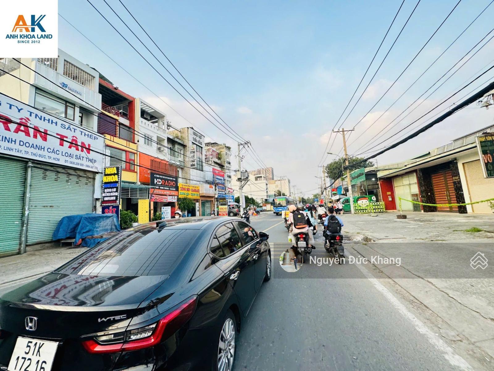 Bán đất mặt tiền đường Linh Trung ngang 21m cực hiếm ngay Kha Vạn Cân và Hoàng Diệu 2 chỉ 53tr/m2