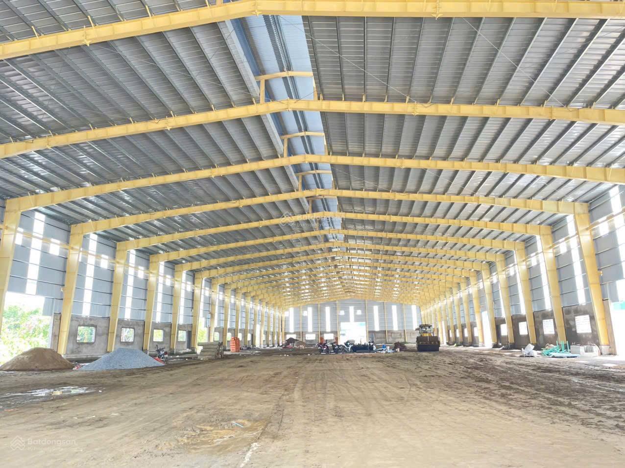 Cho thuê 10.000m2 kho xưởng Thạnh Hoá, Long An