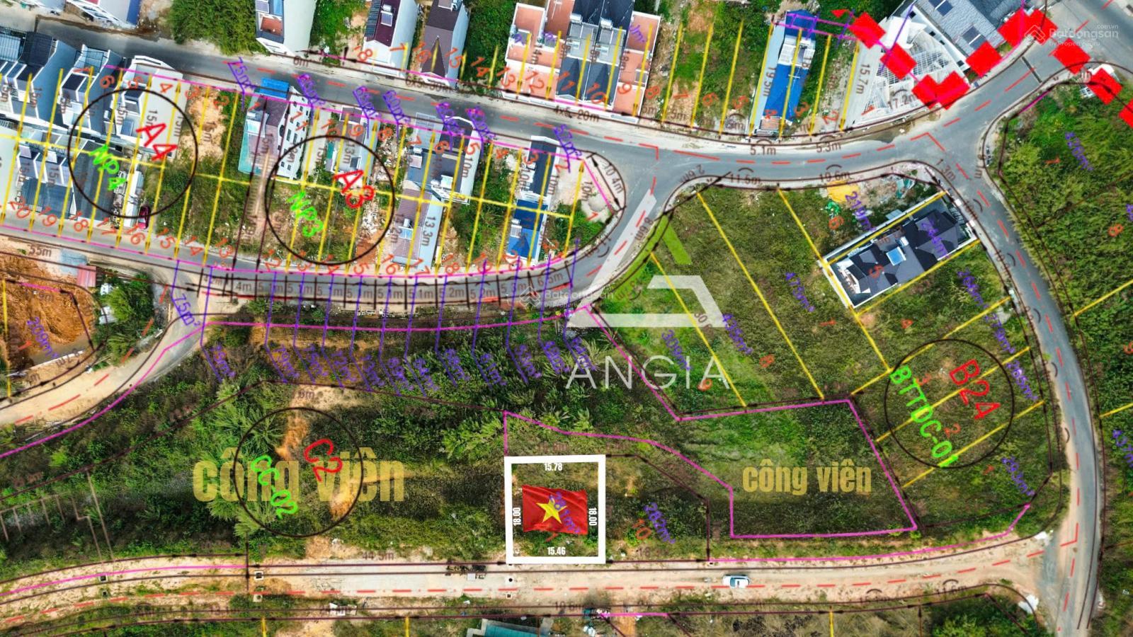 281m2 - 15 tỷ TLCC - Đất biệt thự địa thế tốt nhất tuyến An Sơn