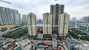 BQL tòa nhà bán căn hộ chung cư tòa CT2 Vimeco DT 182m2, 4 PN, 3 WC, tầng cao, căn góc 2 ban công