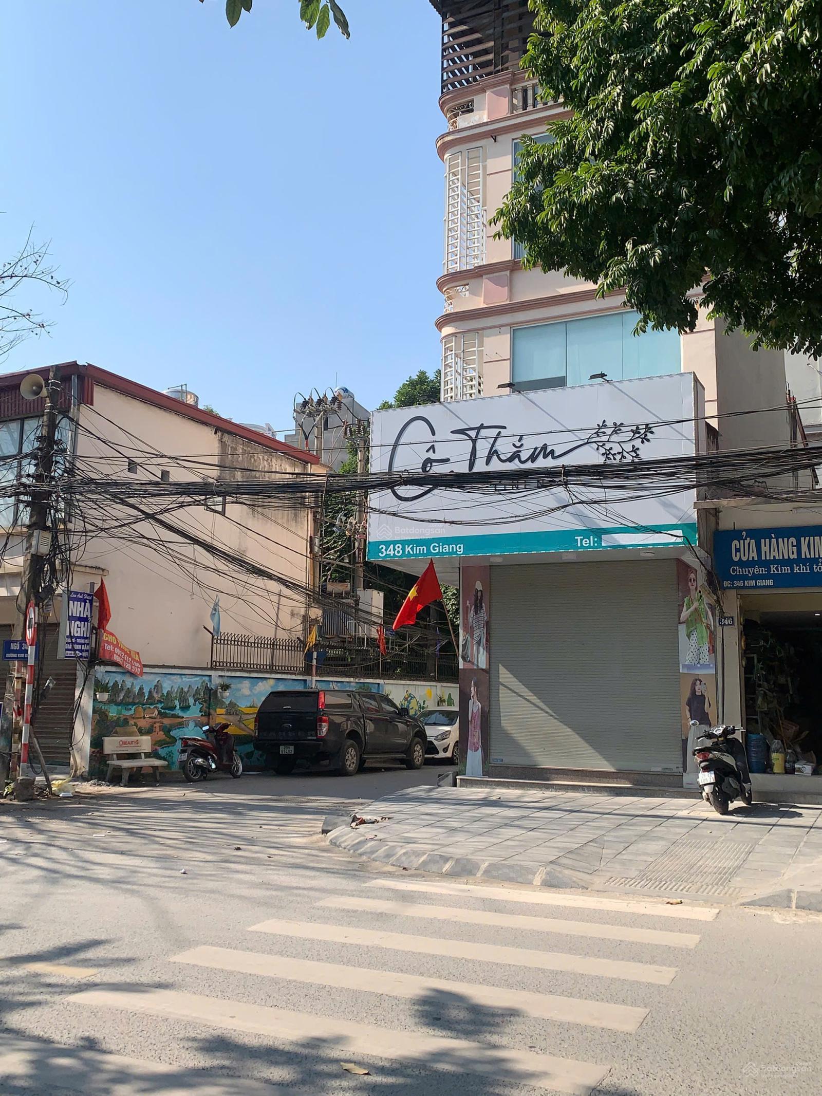 CHO THUÊ CĂN GÓC MẶT ĐƯỜNG KIM GIANG,HOÀNG MAI, 4TẦNG,DT48M2, KINH DOANH ĐỈNH. GIÁ THUÊ 18TR/THÁNG.