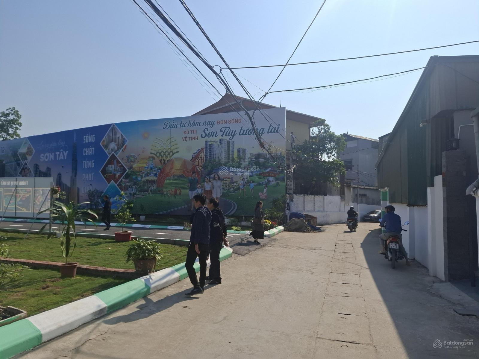 Hiếm! Đất TT thành cổ Sơn Tây kề khu đô thị HUD. Tuyến 2 trục chính phố Chùa Thông. Nhỉnh 2 tỷ