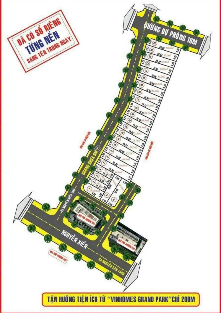 Bán đất kế bên Vinhomes 72m2 chỉ 4,1 tỷ