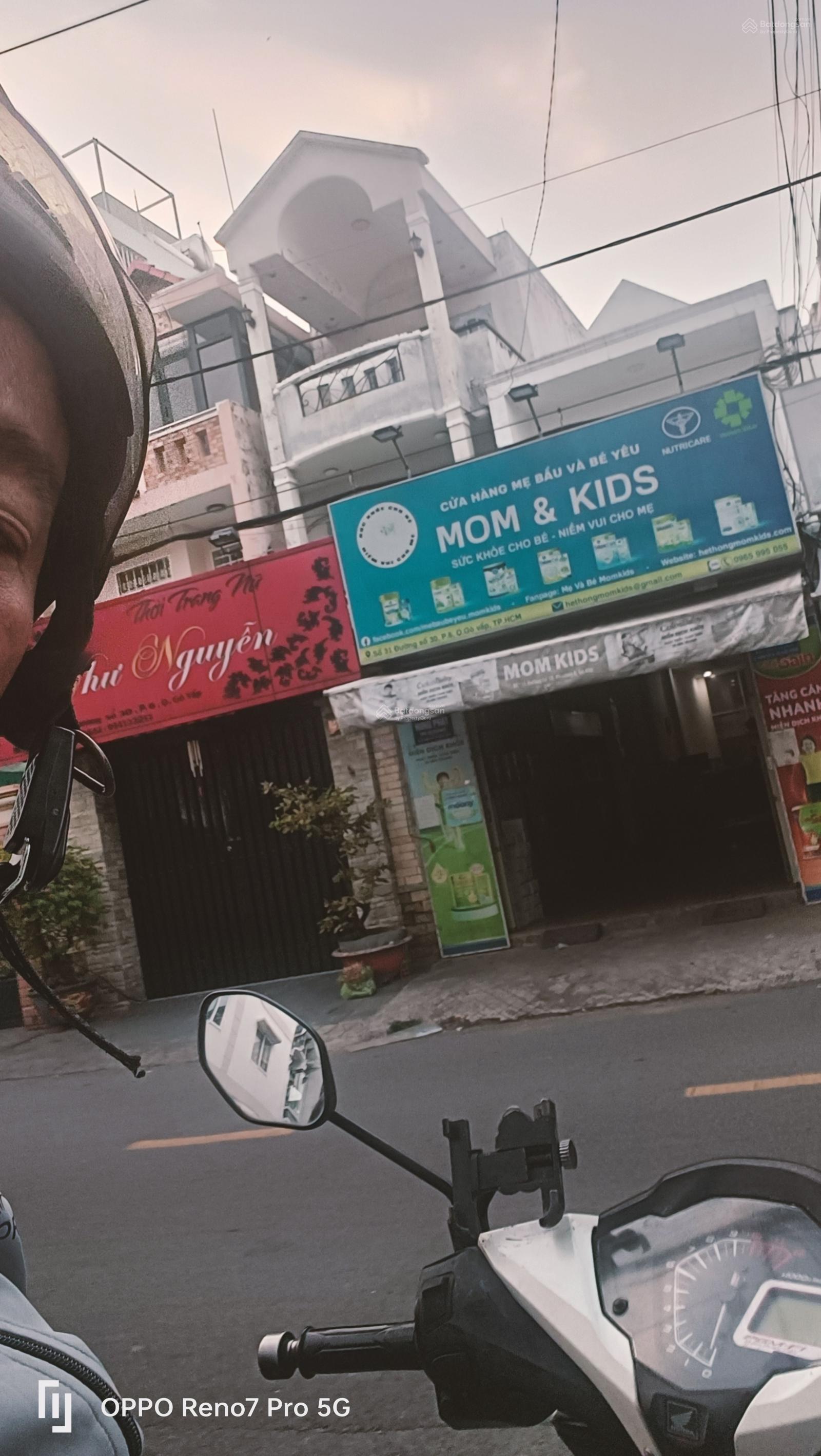 Bán nhà 2 tầng MT đường 30 phường 6 Gò Vấp TP HCM DT 121m2 (3,9*30) giá 14 tỷ đường 10m trước nhà