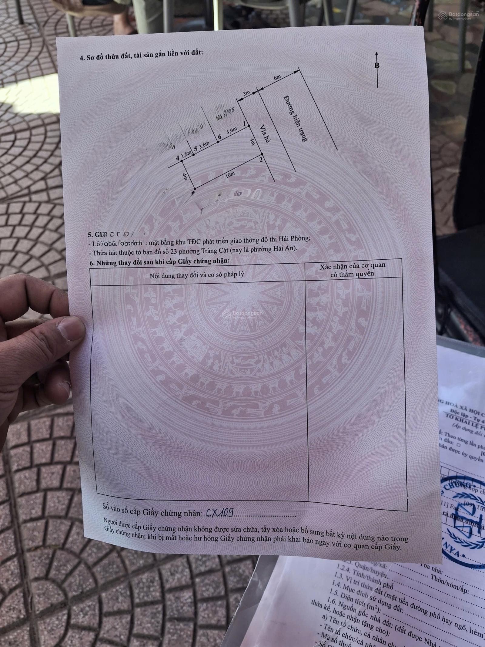 Siêu phẩm TĐC Tràng Cát lô đẹp giá tốt 40m2 không lỗi lầm