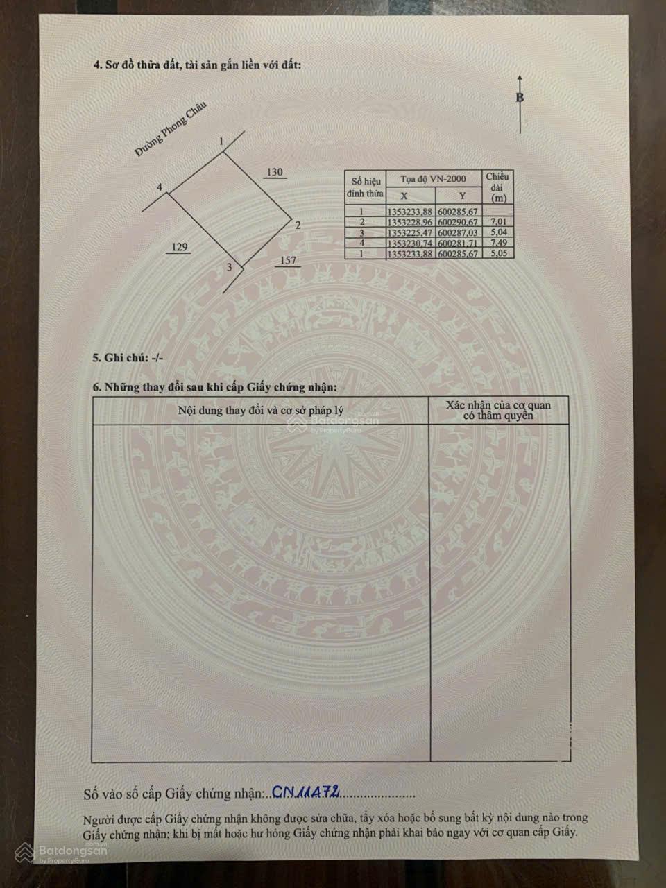 Chỉ 2 tỷ 950 - Vị trí ngay TTTP Nha Trang (P. Nam NT) - Vị trí đẹp so với giá trị