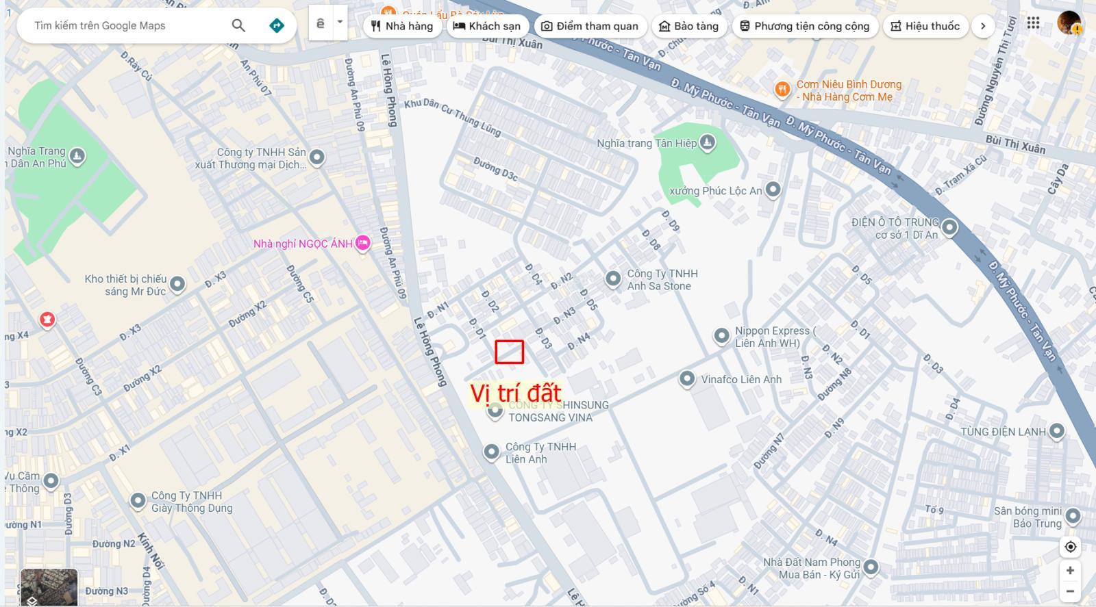 Bán đất 4x20.6m, đường N5 KDC Lê Phong Tân Bình P. Tân Bình