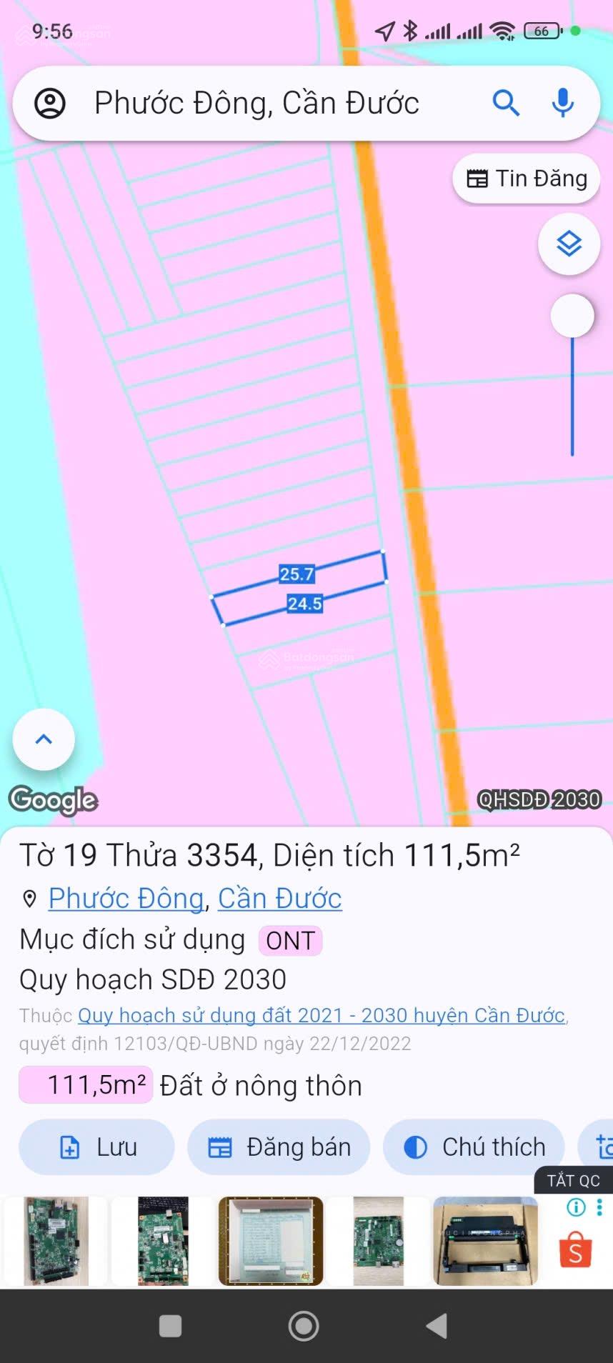 Chính chủ bán rẻ lô đất 112m2 full thổ cư, giá chỉ 920tr sổ hồng riêng