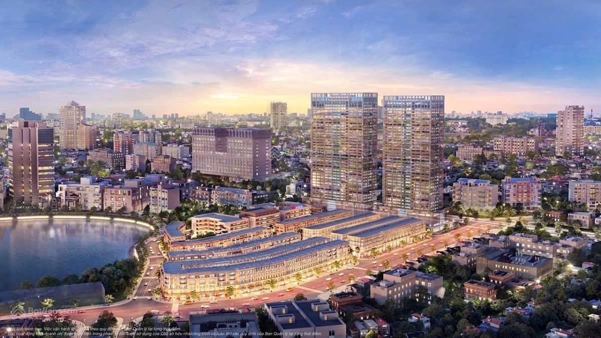 Quỹ 3 căn mặt phố đi bộ 90m2 Vinhomes Giảng Võ, dãy cực đẹp, giá chỉ 64 tỷ/căn(VIP)