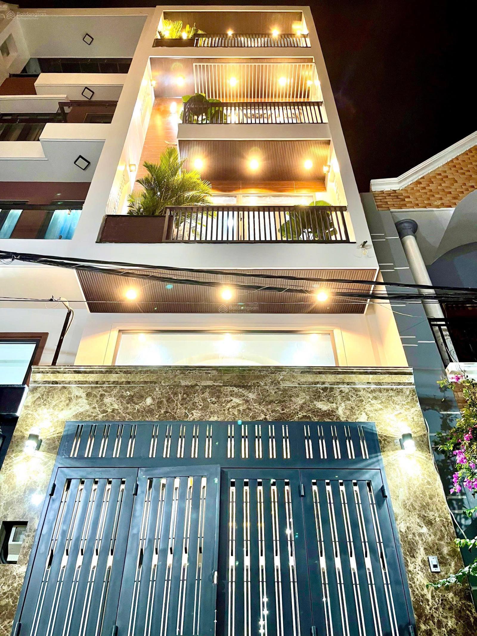 Bán nhà 1 trệt 1 lững 2 lầu. Sân Thượng. Đường số 30.P6 GV . Khu phân lô nhà cao tầng. DT 4 x 13